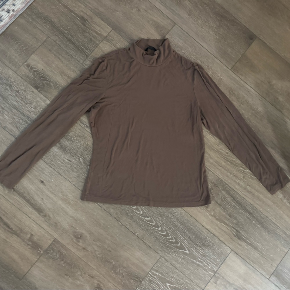 Brown Turtleneck